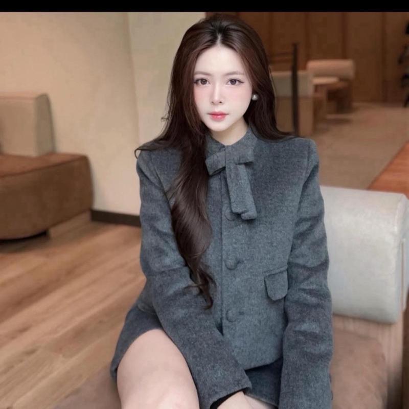 ( Mã D ) Áo dạ ép , dạ tweed , phao lông vũ cao cấp