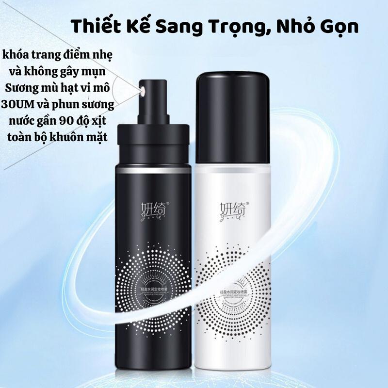 Xịt Khoá Nền Cố Định Lớp Trang Điểm Dưỡng Ẩm Tiện Lợi Xịt Khóa Makup Kiềm Dầu Lâu Trôi Căng Bóng Cosmetic Nữ Women Mỹ Phẩm 4