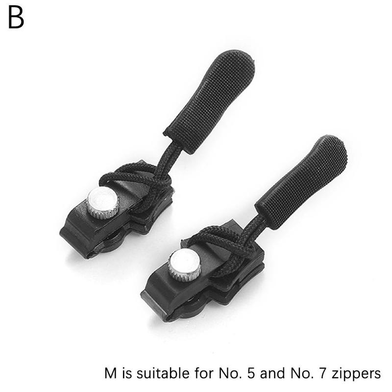 Product Introduction of 2/6/10 Pieces Zipper Repair Kit Universal Instant Zipper Repair Replacement Zipper Sliding Teeth Rescue Zipper Head For 3 Sizes 30