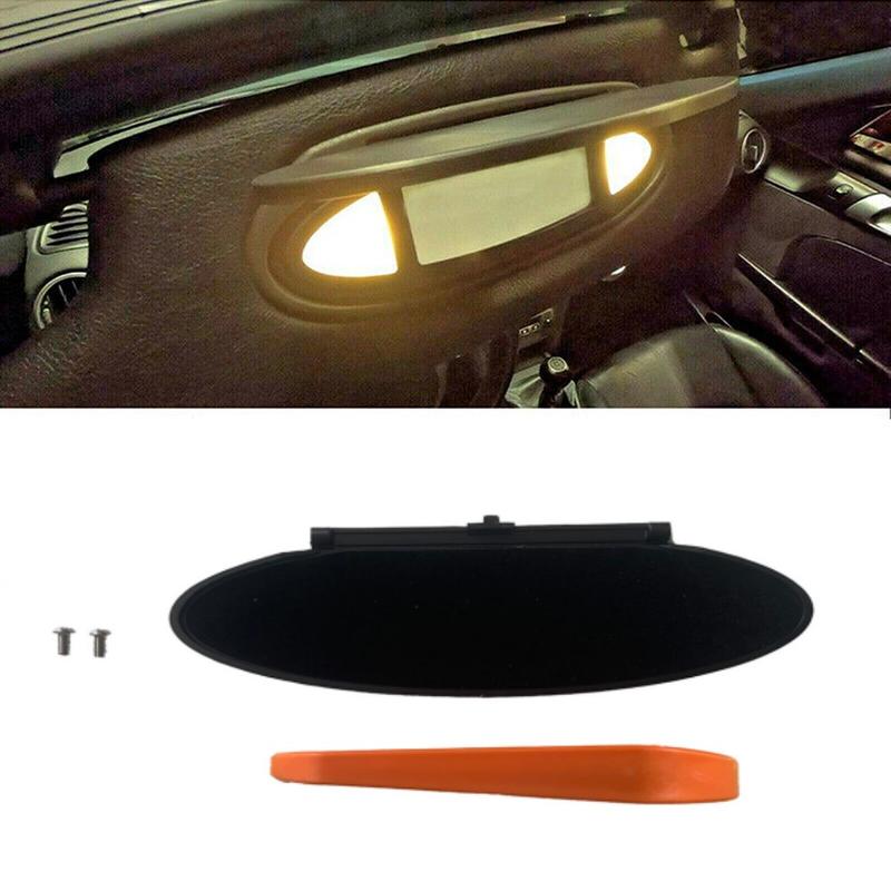 Product Introduction of Replacement Part Sunvisor Vanity Mirror Cover 1pc 99670142102 ABS Plastic Black Car Accessories For 911 996 / 997 0