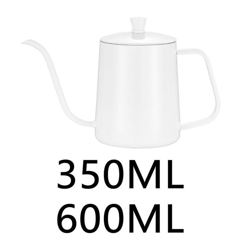 Swan Neck Thin Mouth Coffee Kettle Tea Pot Pour Over Kettle for Tea Drip Coffee Hot Water 0