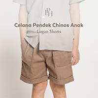 Gambar Little Palmerhaus - Celana Pendek Chinos Anak (Logan Short) - Khaki Brown 2.0, 1 Year dari Little Palmerhaus Kota Administrasi Jakarta Utara 1 Tokopedia