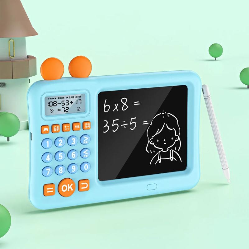 Product Introduction of Hew Hot Sale Kids Oral Arithmetic Practice Learning Intelligent Logic Trainer Children's Early Education Machine Calculator 3