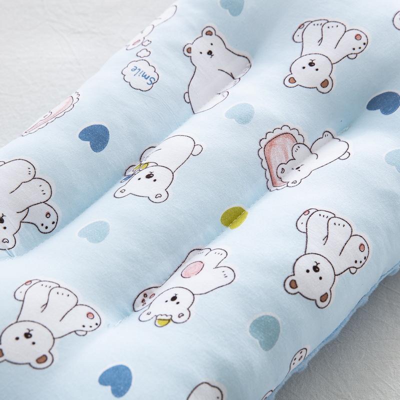 Product Introduction of Children's Bubble Sleep Head Support Cotton Pillow Velvet Fabric 0-6 Year Old Head Fixator 5