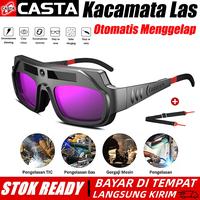 Gambar CASTA Kacamata Las Auto Darkening Kacamata Tukang Las Solar Power Goggles untuk Pengelasan dan Pekerjaan Industri - Seperti pada gambar dari CASTA Tools Kab. Tangerang 1 Tokopedia