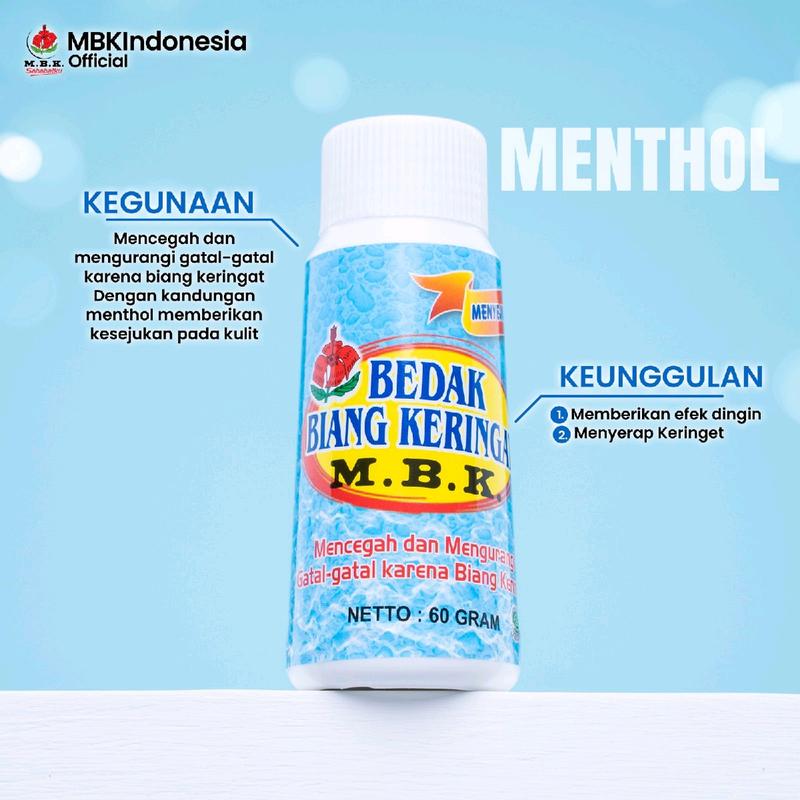 MBK Bedak Biang Keringat Bitu/Botol - Biru/Botol 0