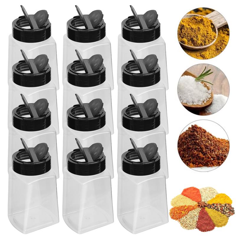 Product Introduction of Clear Spice Bottle Seasoning Bottle 900/270ML Salt Pepper Shaker Container Barbecue Condiment Jar Kitchen Storage Gadget 21