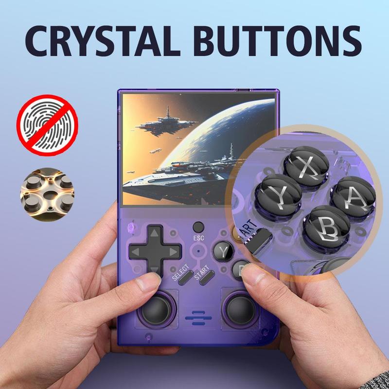 Product Introduction of Portable Handheld Game Console, Retro Handheld Gaming Console, USB Rechargeable Portable Gaming Device, Perfect Holiday Gift 4