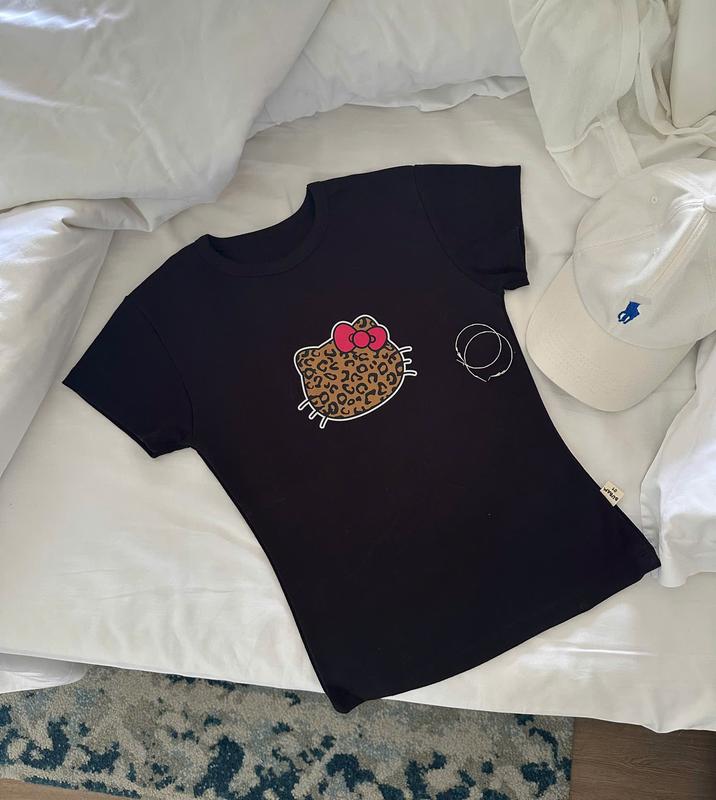 Áo thun nữ ngắn tay cổ tròn phom babytee ôm nhẹ in nhìu hình