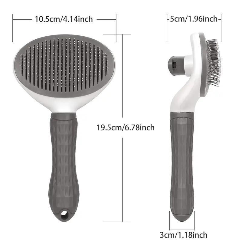 Product Introduction of Pet Hair Remover Brush, Durable Dog & Cat Grooming Brush, Pet Massage Remover, Dog & Cat Grooming Supplies, Dog & Cat Accessories 1