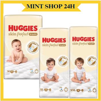  Tã quần Huggies skin perfect  M98 L88 xl72 xxl70 M70+6 L60+6 XL52+6 XXL48+6 miếng Cho Bé 