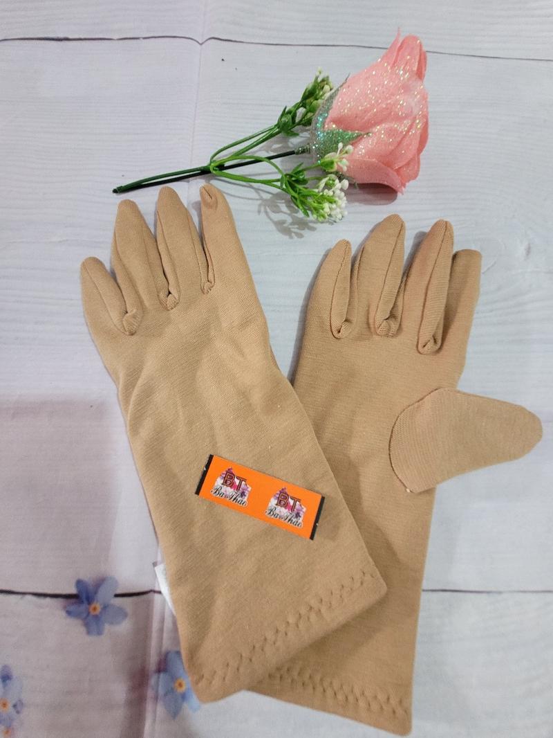 Product Introduction of 1 ĐÔI BAO TAY 3 TẤC 3 LỚP NGUYÊN NGÓN , CẮT 2 NGÓN VẢI COTTON CỰC DÀY MỀM CHỐNG NẮNG Ủ KEM SIÊU TỐT.CHIỀU DÀI 25CM . 7