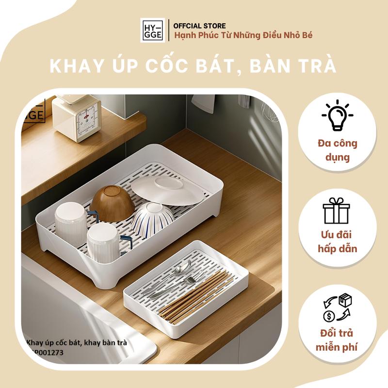 Khay Úp Côc Có Rãnh Thoát Nước Phòng Khách Nhà Bếp - HYGGE Kitchen Mã SP1273