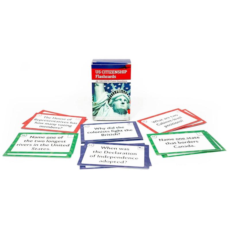 Citizenship Flash Cards 2025 and 2026: USCIS Naturalization Test ...