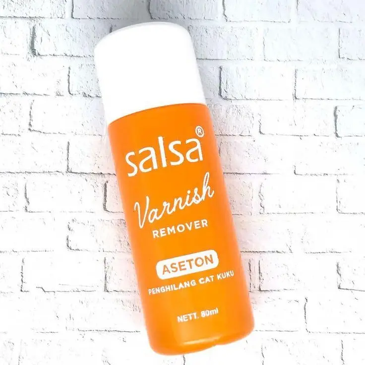 SALSA Aseton Nail Polish Varnish Remover Penghilang Kutek Cat Kuku 80 ML