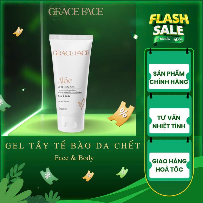 Tẩy tế bào da chết dạng gel không chứa hạt Grace Face Peeling Gel 200ml Face & Body Grace Face Skincare 0