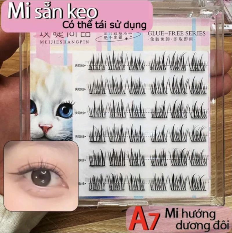 Product Introduction of Lông Mi Giả, Phân Đoạn, Cụm Đơn, Mô Phỏng Dày, Thích Hợp Cho Người Mới, Không Keo Mềm Và Giả, Thích Hợp Cho Mẹ Chồng 32