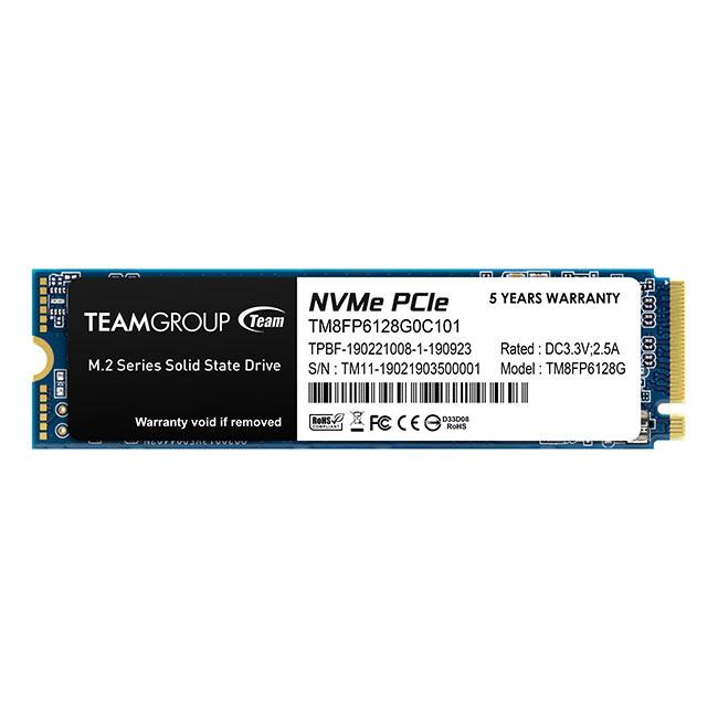 Team SSD MP33 M.2 2280 NVMe PCIe 256GB 0