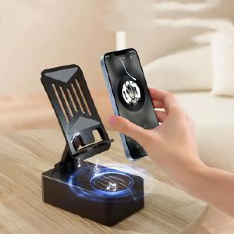 Điện thoại di động có loa âm thanh, mong bạn sẽ biết, điện thoại này cần 2 đến 1, sạc miễn phí, tương thích với loại điện thoại, chữ ban Lam viết, bạn là màu xanh theo phong cách và trông thanh lịch (tùy thuộc vào SAC) Củ Loa Nghe Nhạc Bluetooth