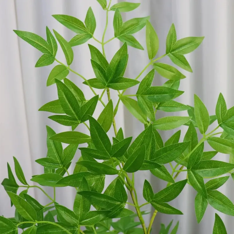 Cây Nandina Thông Dụng Mô Phỏng, Cây Xanh, Cây Trồng Chậu Cao Cấp Lớn, Cây Bionic, Thích Hợp Cho Quán Cà Phê, Studio, Khách Sạn, Phòng Ngủ, Cảnh Quan Trang Trí Văn Phòng, 1 Cái 2