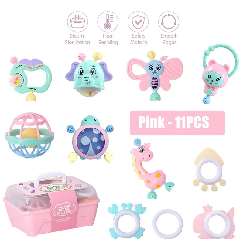 11Pcs Pink Box