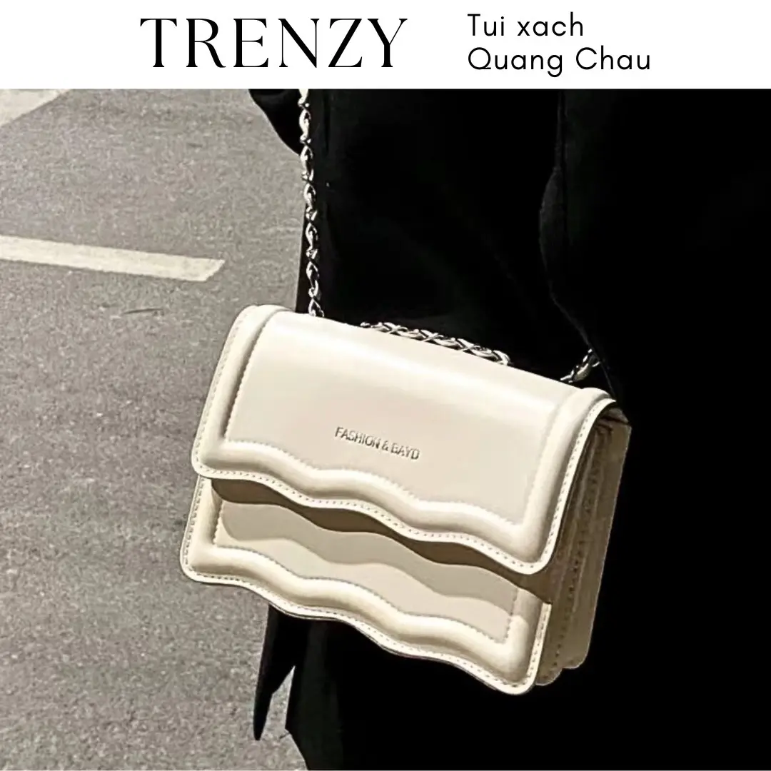 túi basic 2 ngăn basic dễ phối đồ phong cách hàn quốc Bag Nữ Đeo Chéo muffin