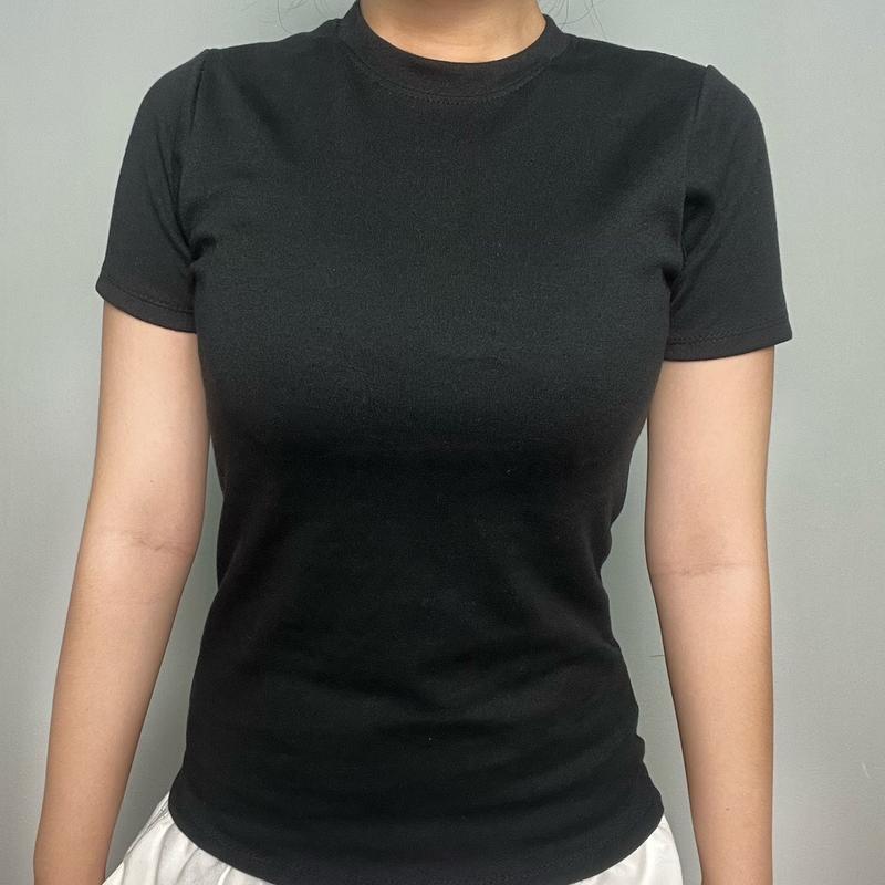 Áo thun trơn dài ôm đủ màu ( màu mới ) 5