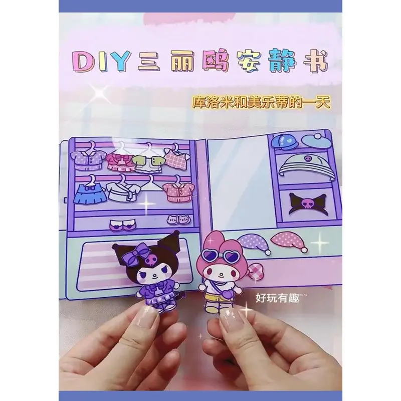 1 cái Giấy Đồ Chơi Không cắt tặng giấy Toy 4