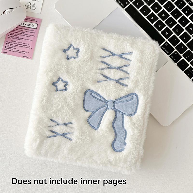 Product Introduction of Album Ảnh Đóng Gáy, Kích Thước A6, Phong Cách Ba Lê Dễ Thương, Có Thắt Nơ Nhồi Bông, Thích Hợp Cho Photocard, Người Sưu Tập Thần Tượng Kpop, Sổ Tay, Văn Phòng Phẩm 21