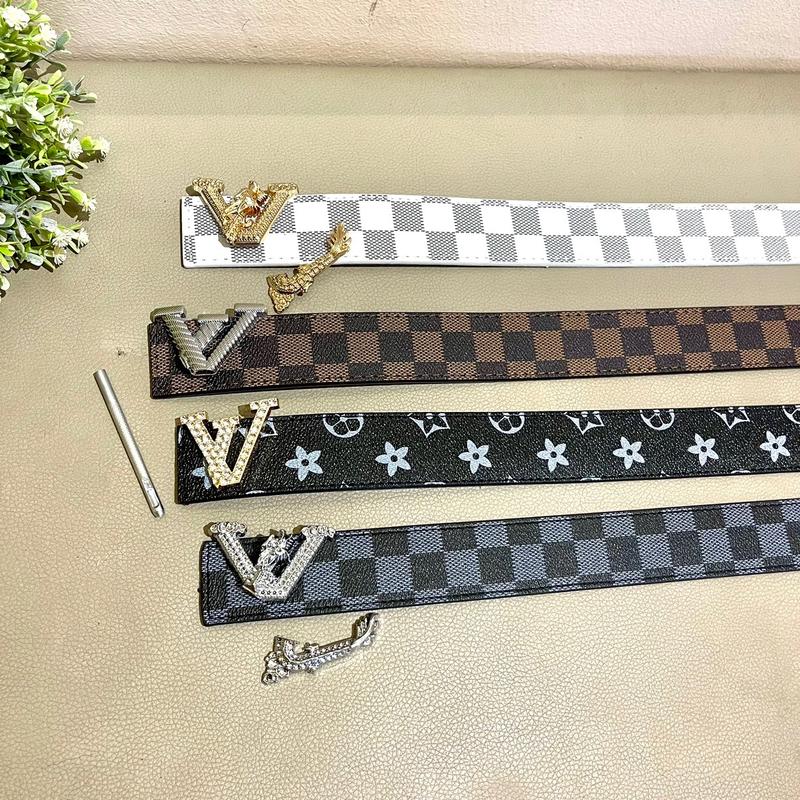  Thắt lưng nam mặt khoá hợp kim  dây lưng nam thời trang tặng kèm đinh đục lỗ 