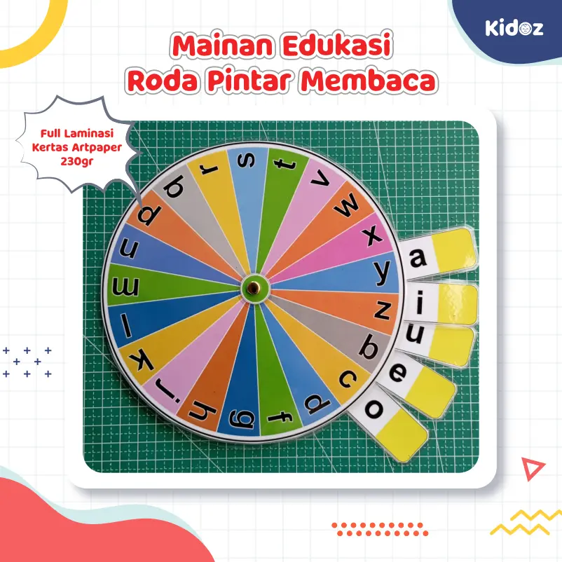 Mainan Edukasi Belajar Membaca Tanpa Mengeja
