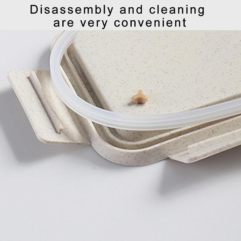 Product Introduction of 1pc Bento Box Leakproof Lunch Containers Cute Lunch Boxes For Spoon/Chopsticks Dishwasher I5X9 32