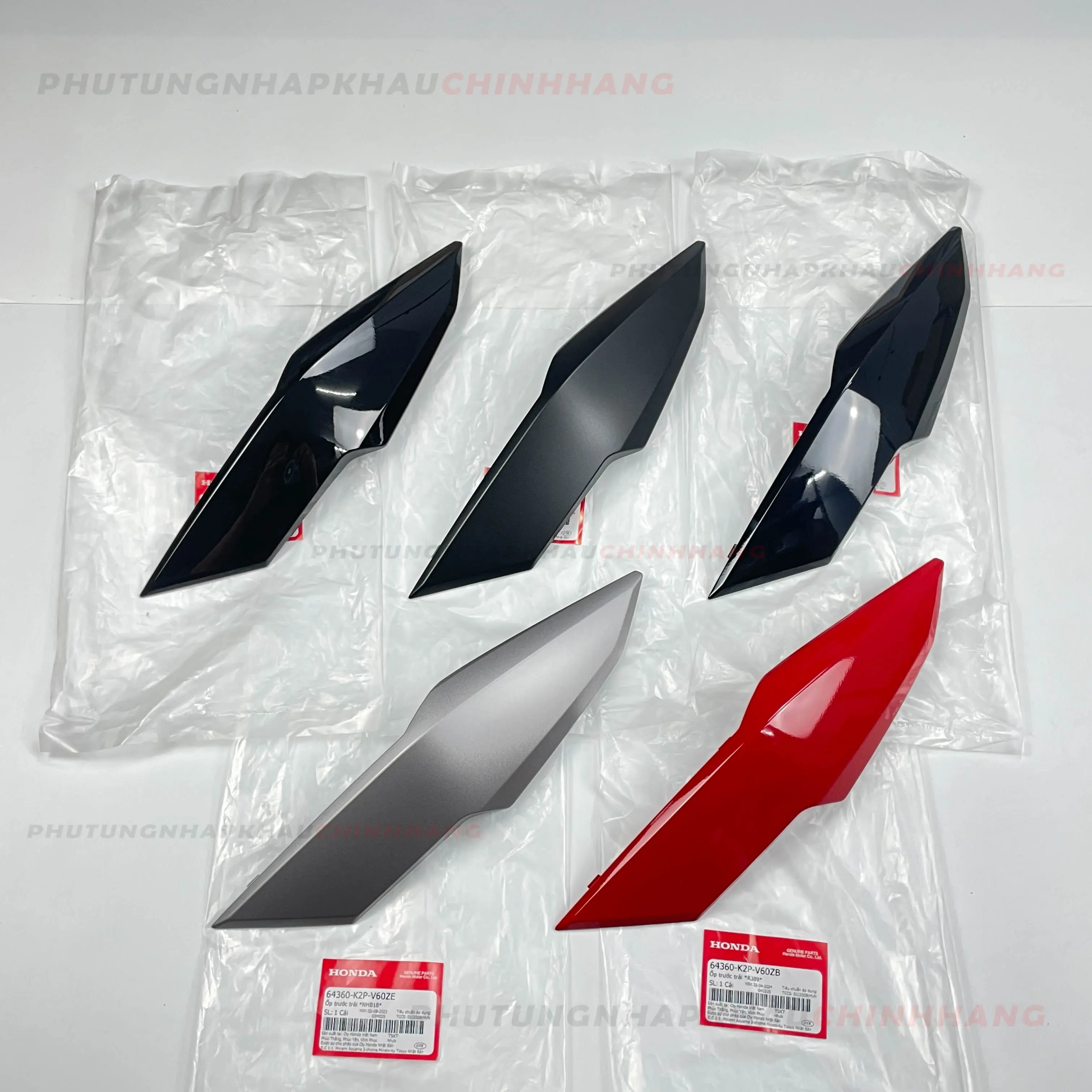 Ốp nhựa pha đèn trước Winner X V3 (ốp mặt nạ, gò má) Winner X 2022 2023 đủ màu Trái Phải Chính Hãng