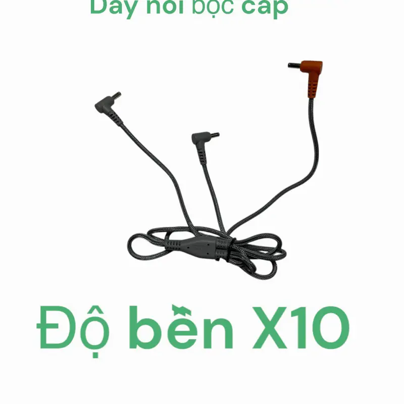[Combo 10 ] Dây nối áo quạt điều hoà , chân tròn , lõi đồng , cáp cước , độ bền x10