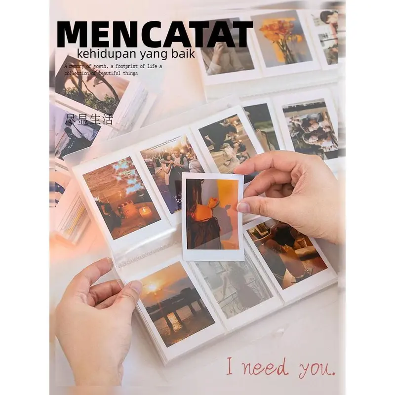 120/240  Slot album tempat photocard polaroid photo  card organizer album foto polaroid 2r 2