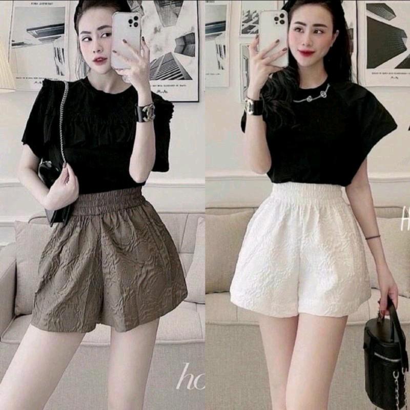 Product Introduction of Quần short umi. vải êm, mềm, mịn , co giãn đàn hồi tốt. Quần Nữ có túi sau. Thun Women 2