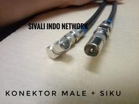 Gambar 5 Meter Kabel Antena TV Kabel rg6 Belden Siap Pakai dari SIVALI INDO NETWORK Kota Administrasi Jakarta Barat 3 Tokopedia