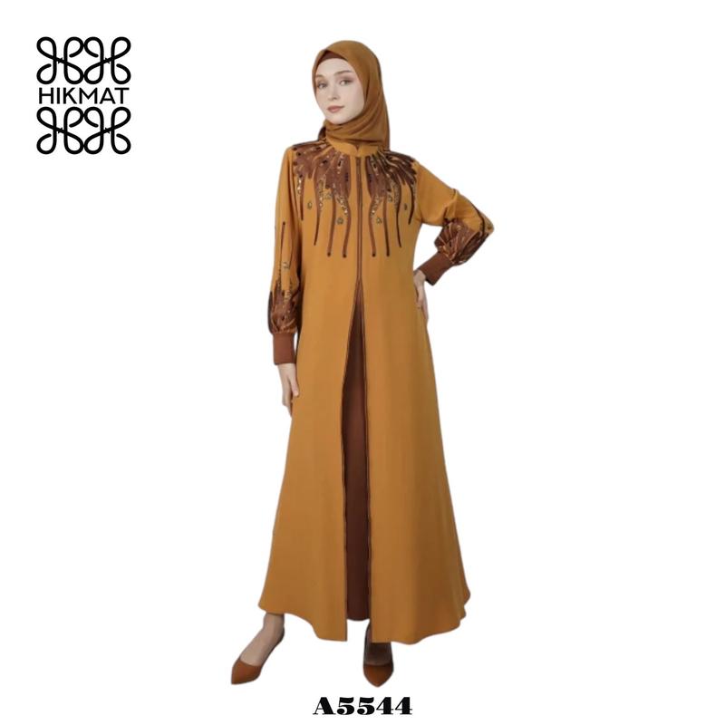ABAYA HIKMAT FASHION ORIGINAL A5544 4