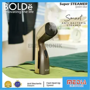 BOLDe Super Steamer Golden Blue Setrika Uap Tangan - Beige
