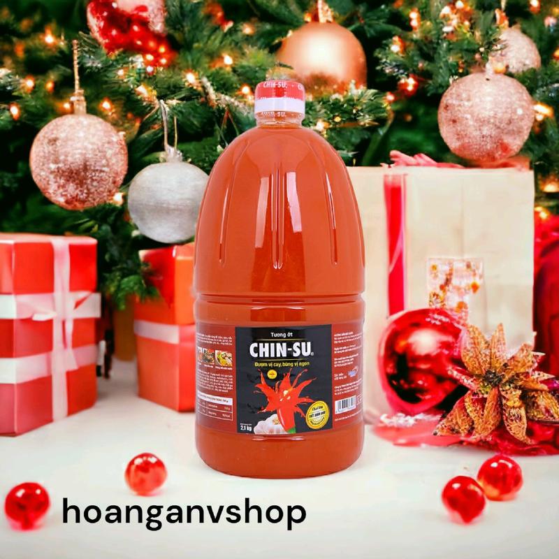 Tương ớt Chinsu 2.1kg - Nước Sốt Cay Thơm Dịu Gia Vị Chua