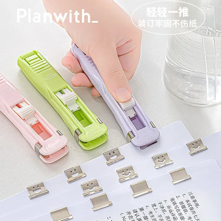 Set ghim tài liệu Planwith Clip Folder Thư mục lưu trữ nhiều màu sắc [taphoagaunho] 8