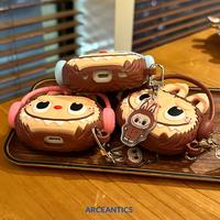 Gambar Airpods Case Labubu with Headphone Gen 1 2 3 PRO Soft Silicone - Brown, Airpods Gen 1/2 dari Arceantics Kota Tangerang 4 Tokopedia