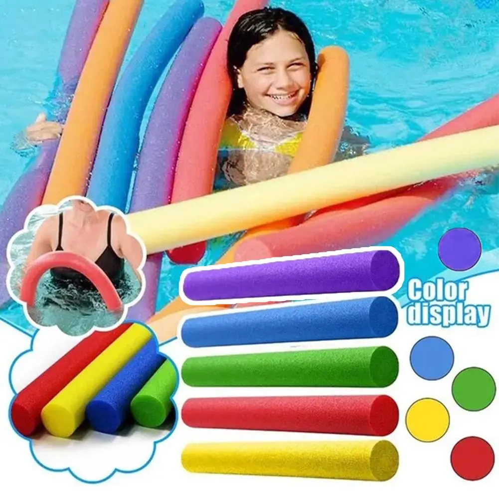 Swimming Pool Foam Stick Floating Pool Aid Foam Noodles Swimming Tools Toy For Children