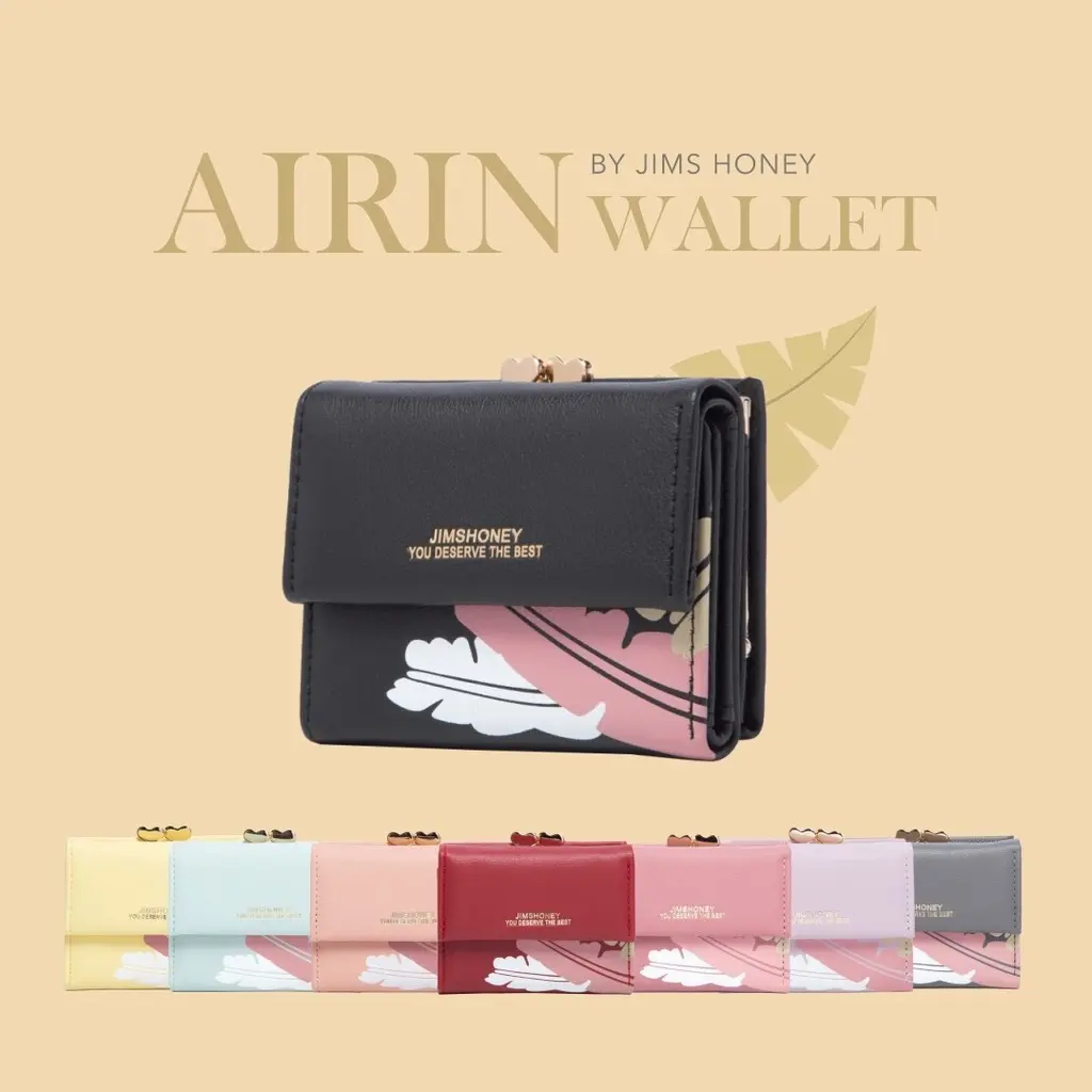 Jims Honey - Airin Wallet Dompet Wanita Lipat Kecil