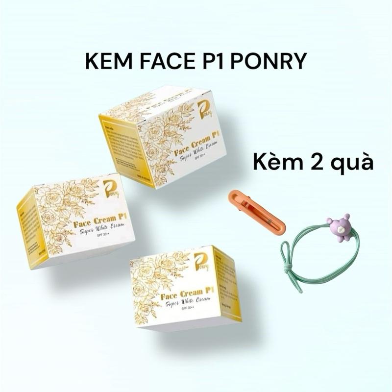 Kem Face Cream P1 Ponry 5gram Dưỡng Da Mặt Làm Đẹp Da Mặt Skincare Women Dưỡng Ẩm Da Chăm Sóc Da