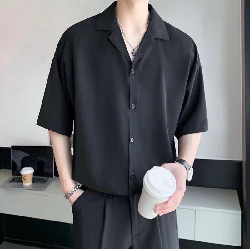 Product Introduction of Áo sơ mi cổ vest nam nữ form rộng vải đẹp unisex chất dày dặn thời trang cực chất 25