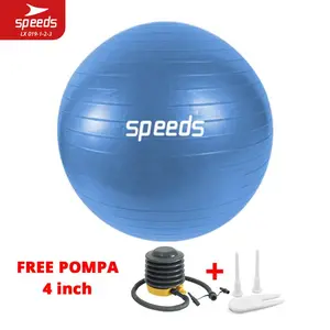 SPEEDS Gymball Bola Yoga Olahraga Gym Ball Exercise Ball Diameter 85cm 019-16 - Biru, 55cm