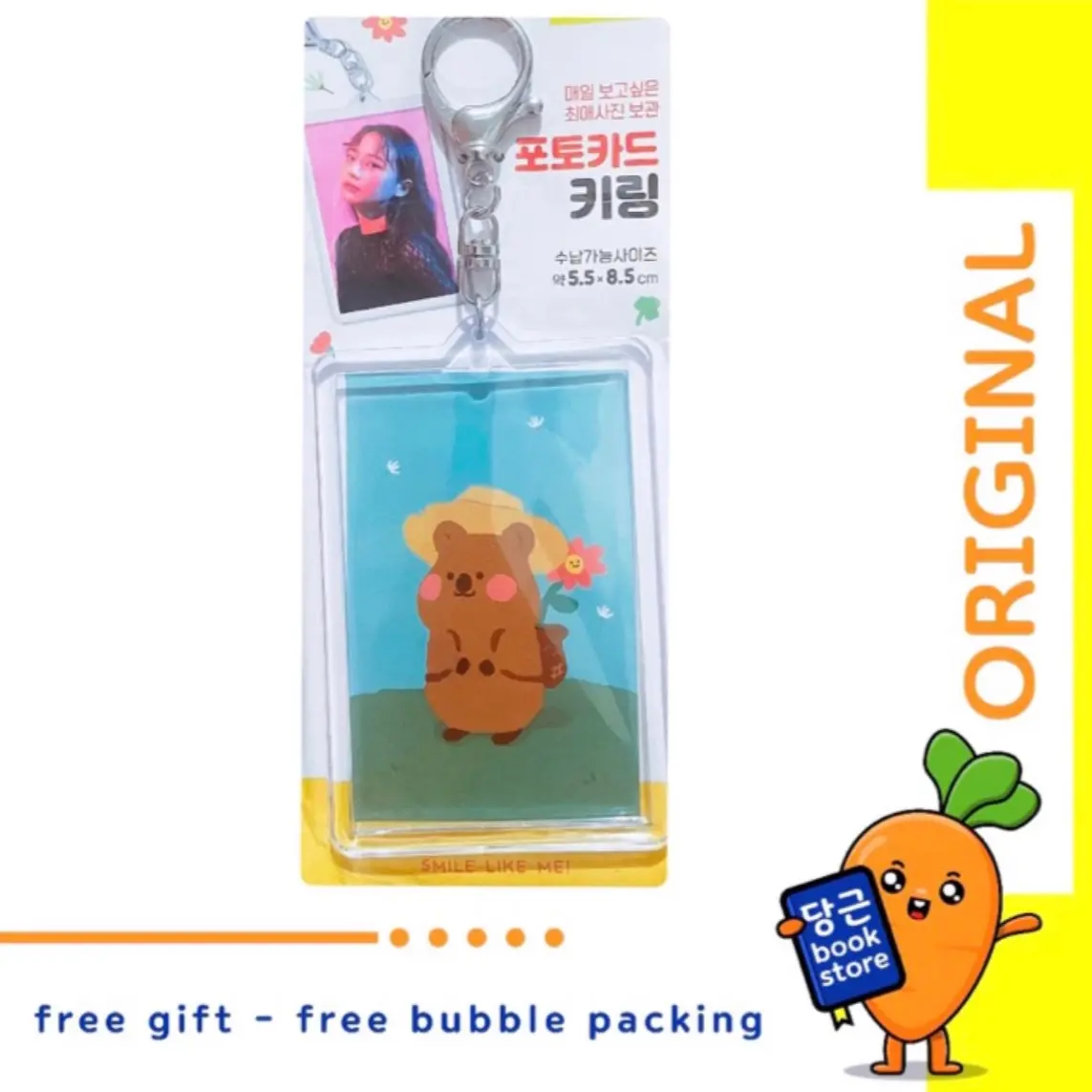 Most Popular Daiso Korea Photoism Photo Card Keyring