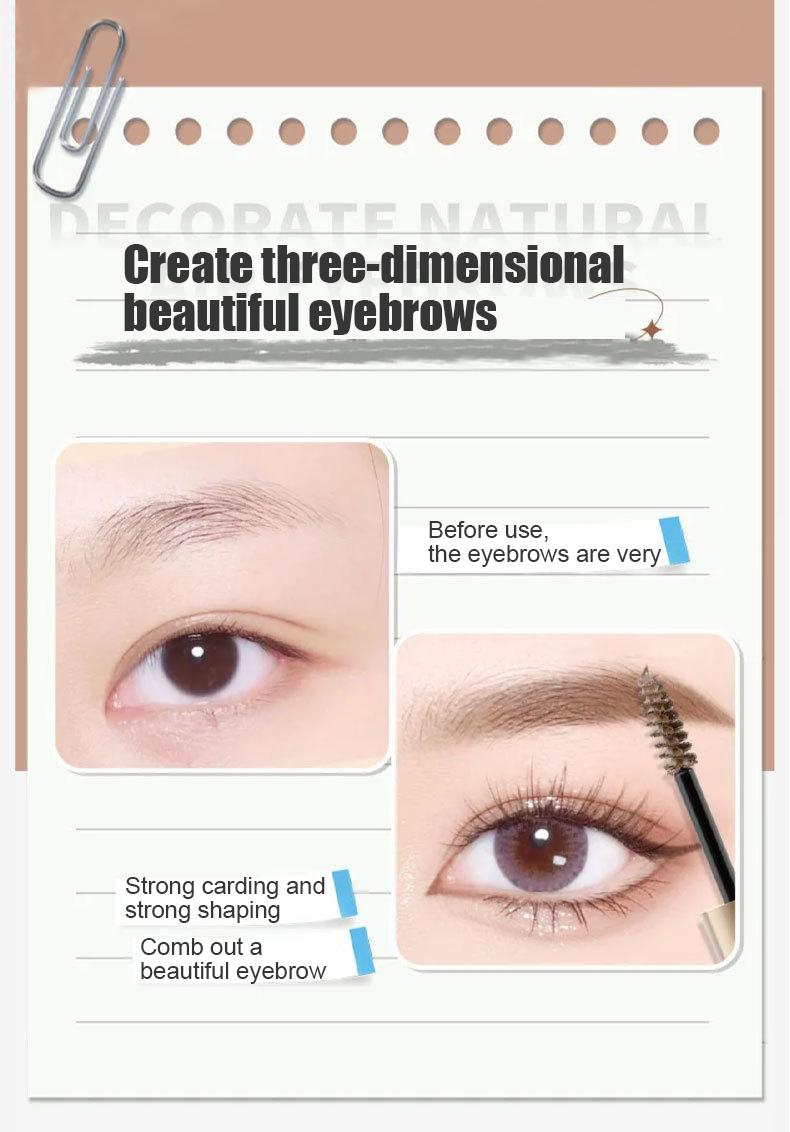 [TERBARU]HANZION. Pomade Alis Waterproof – Alis Tebal Cepat! Anti Keringat,Tahan Lama,Alis Natural Coklat