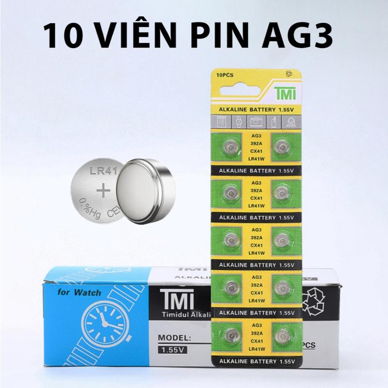 Pin AG3 / 392A / CX41 / LR41W Lắp Đồ Chơi Cho Bé Yêu